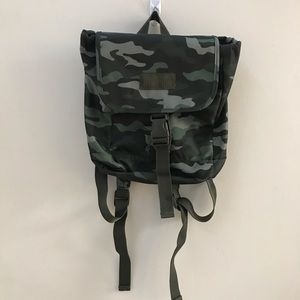 PINK Camo Canvas Mini Backpack